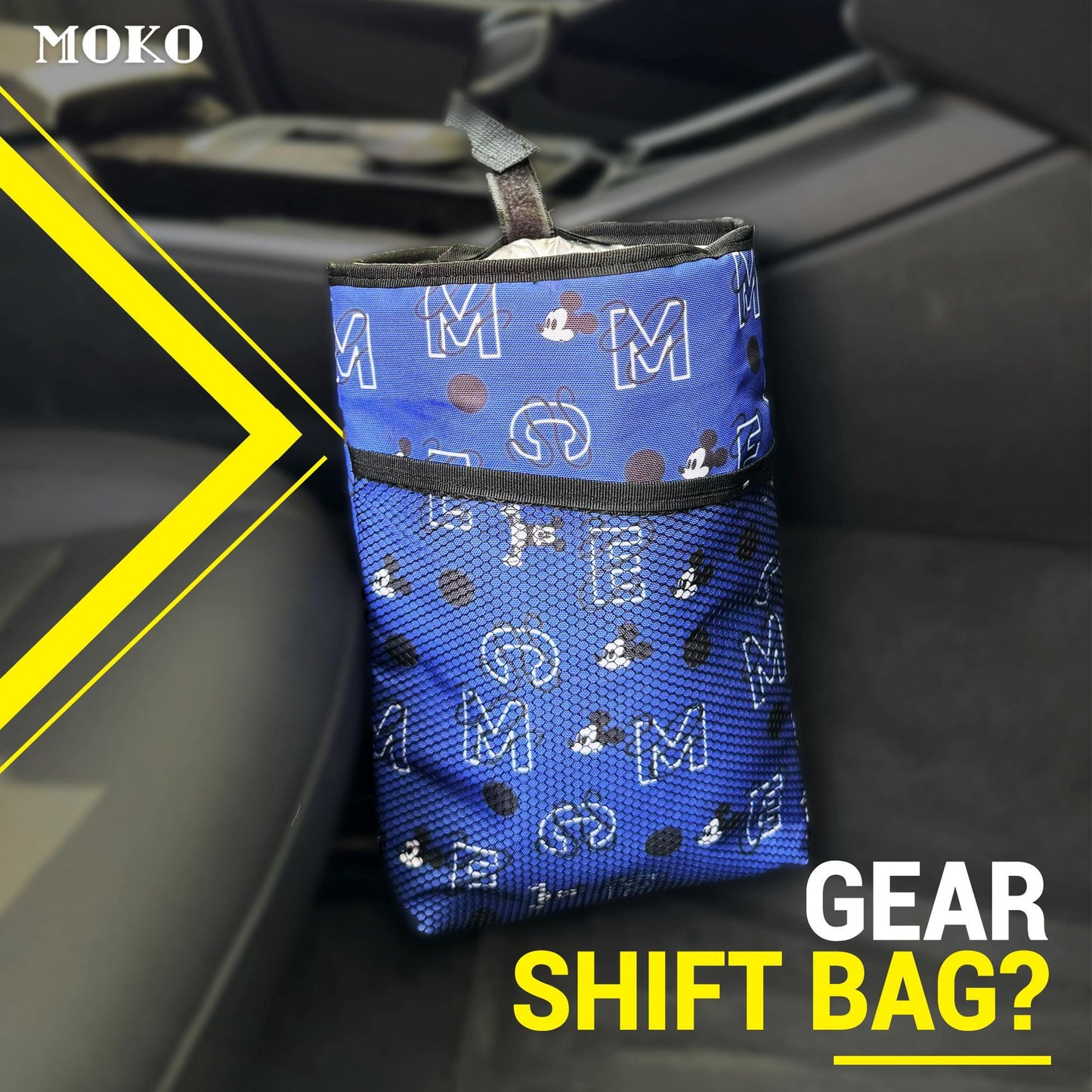Mikey Mouse Storage Car Bag