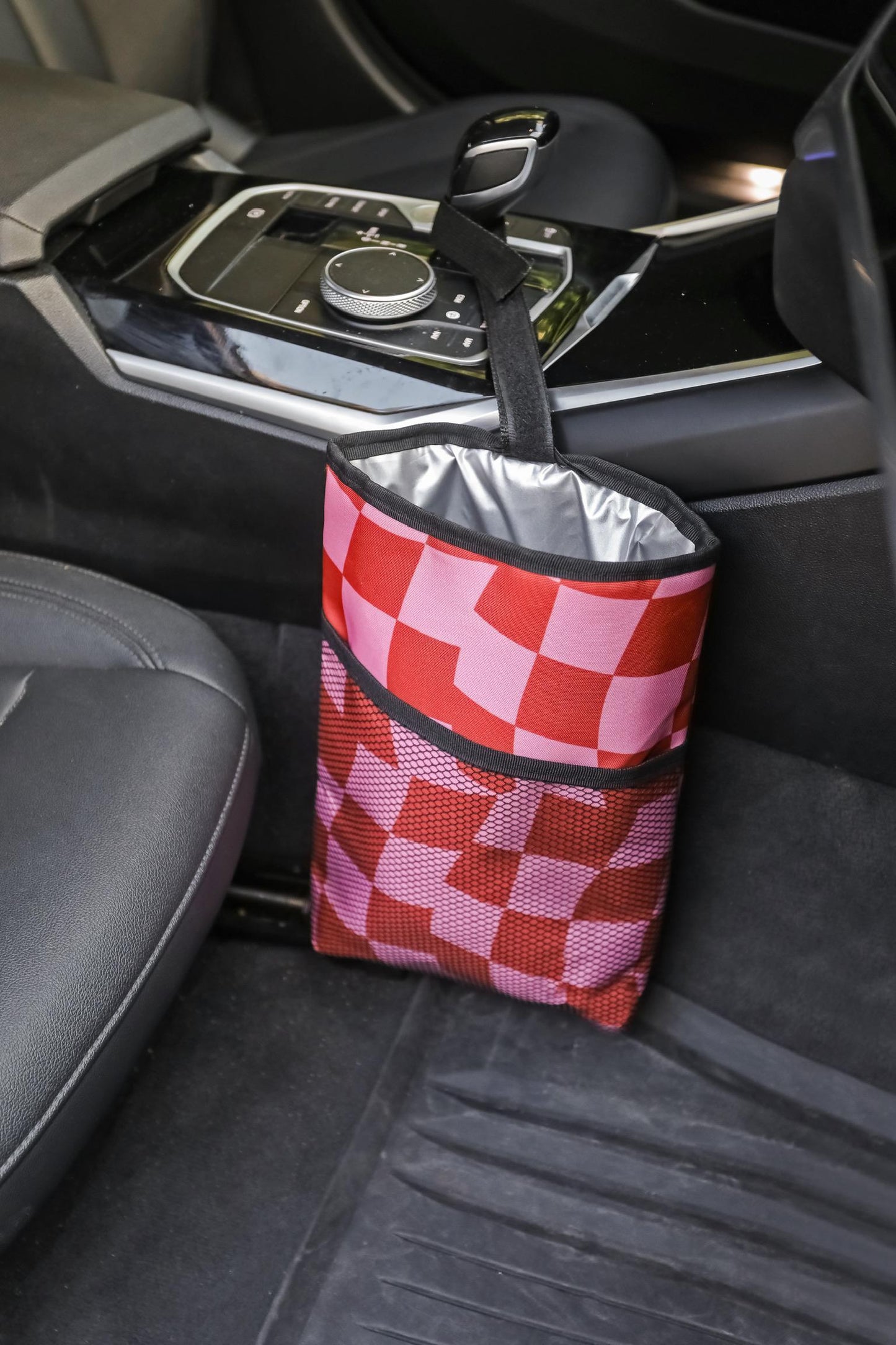 Pink Storage Car Bag