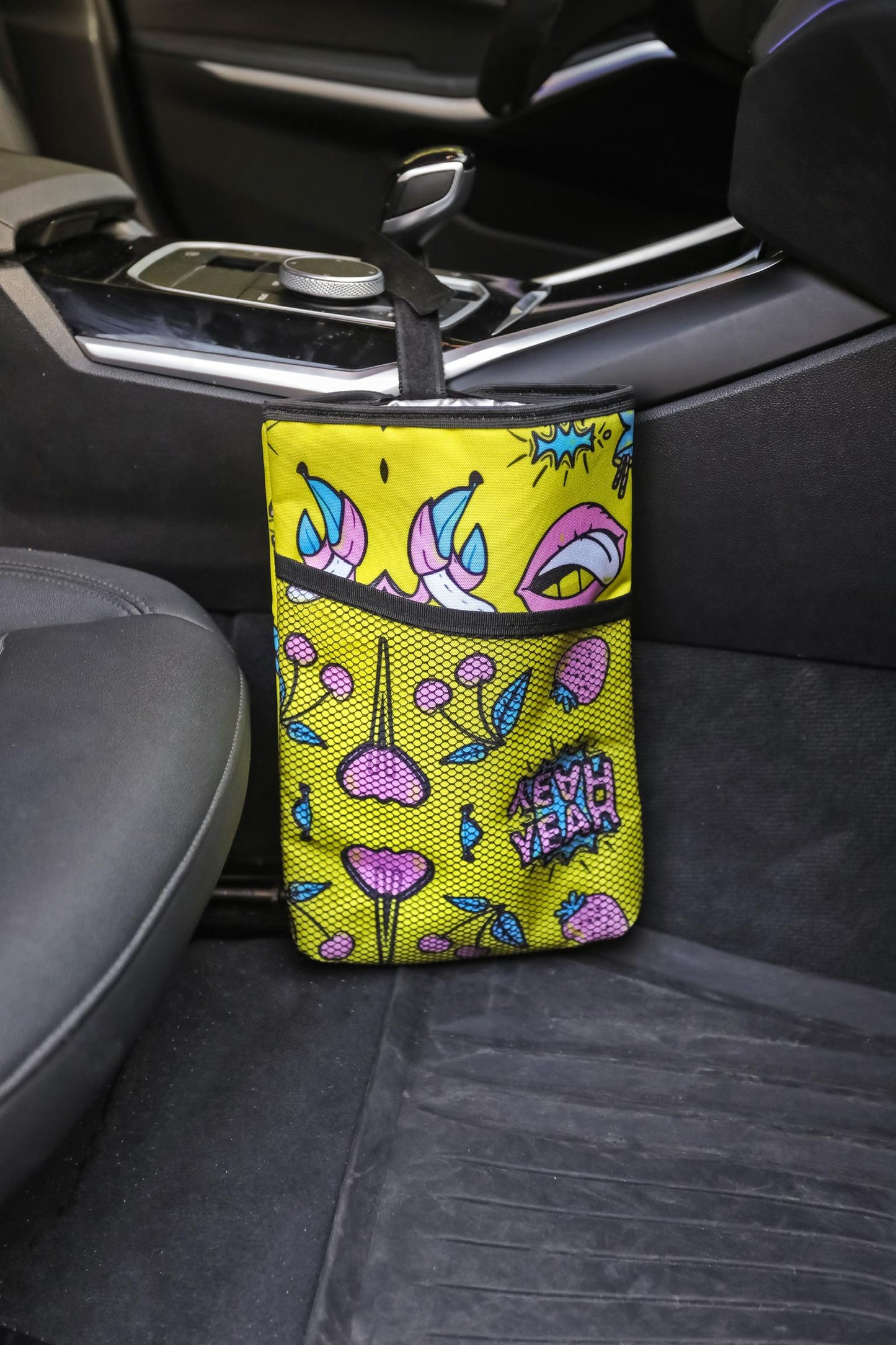 Yellow Storage Car Bag