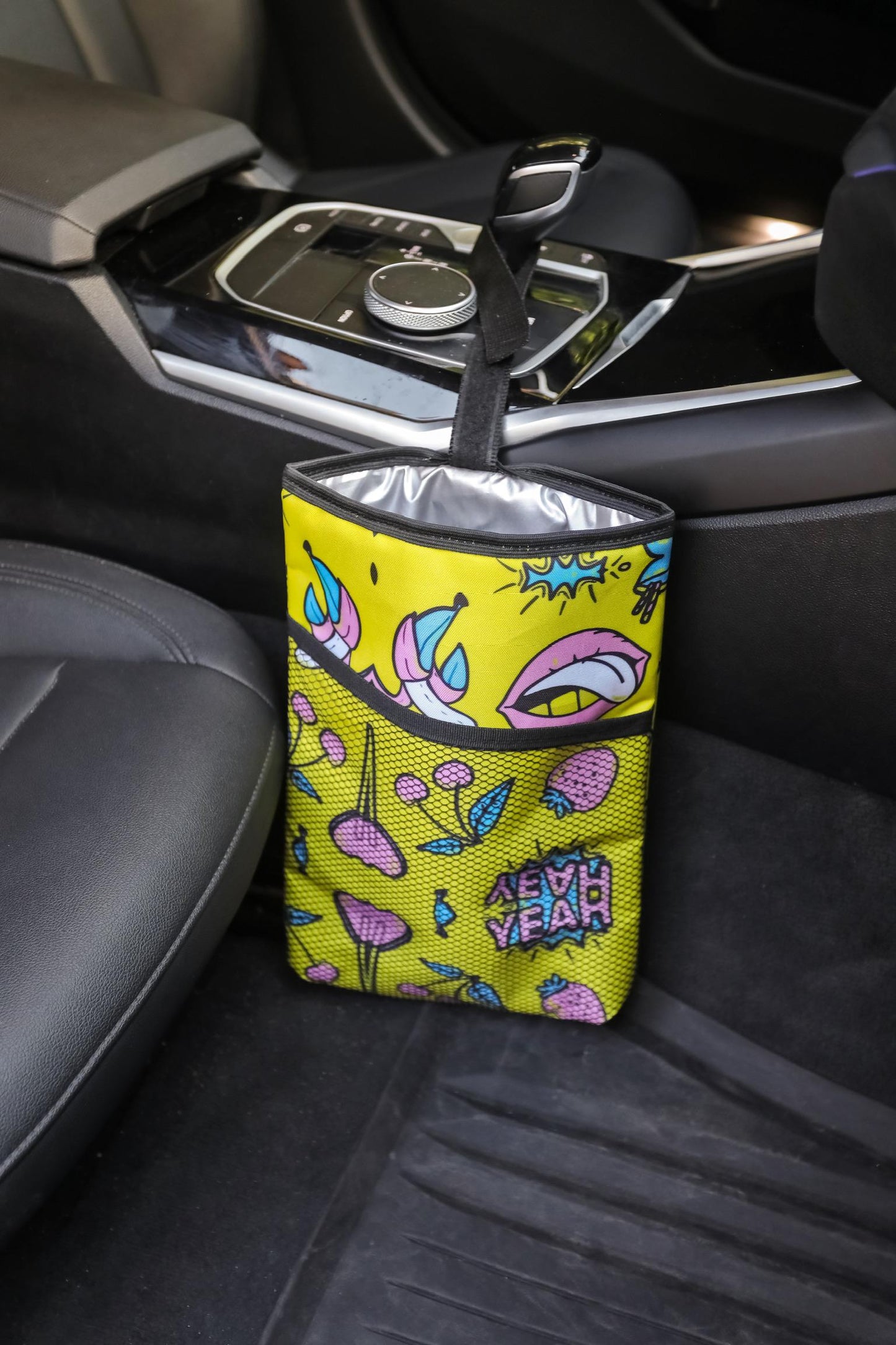 Yellow Storage Car Bag
