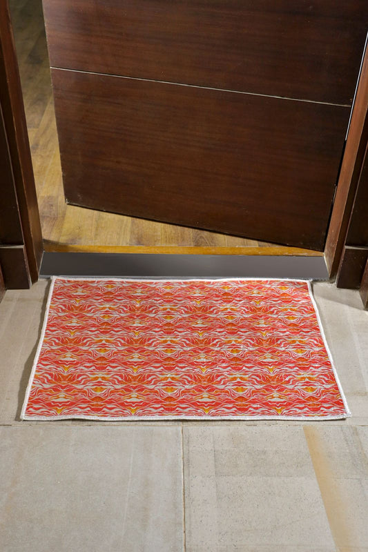Abstract Wave Pattern Doormat