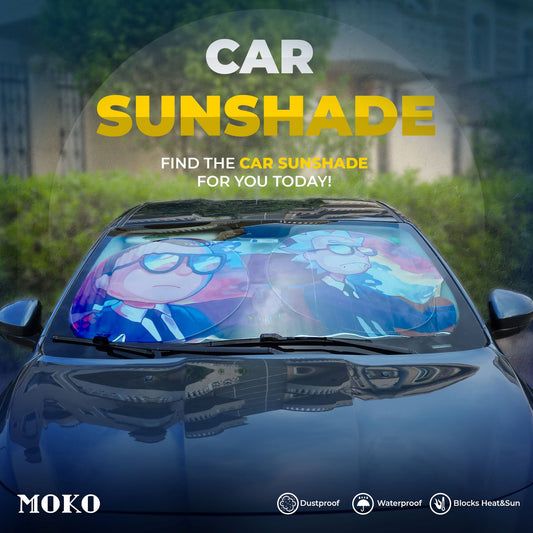 Rick and Morty Blue Sunshade