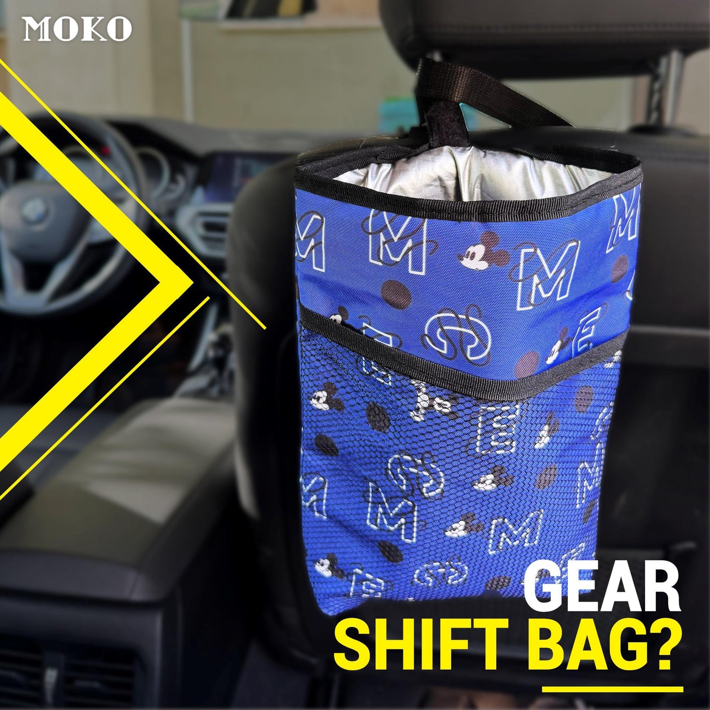 Mikey Mouse Storage Car Bag